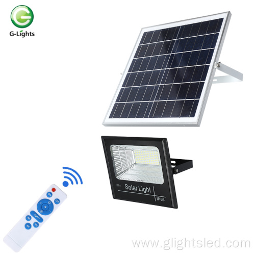 Outdoor aluminum 100w 200w led solar flood light